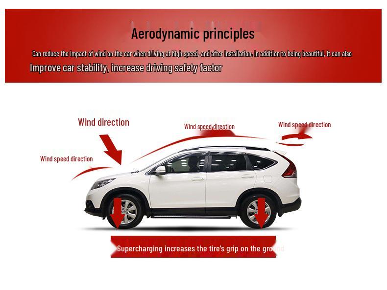 Toyota Hiace 2019-2023 Rear Roof Spoiler - No-Punch Sport Edition