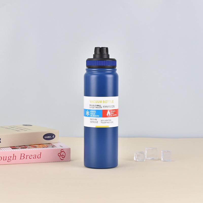 Вакуумная чашка из нержавеющей стали 304, большая емкость, спортивный чайник для разделения чая, уличный портативный портативный космический горшок