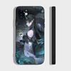 Игровой чехол для телефона Genshin Impact с персонажем Имиббитор Лунэ Для IPhone 17 Air 16 15 14 13 Pro Max 11 12 Черный силиконовый чехол