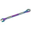 SPIDER Ratchet Wrench, Light Rainbow, 17mm, 72-tooth Gear for Easy Access In Tight Spaces, Lightweight with Punched-out Design (SPD-G17P)