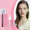 Lightweight PDRN Pink Soothing Serum, Hydrating & Radiance Boosting Facial Essence, Moisturizing & Refining Serum for Smooth, Elastic Skin, 30ml