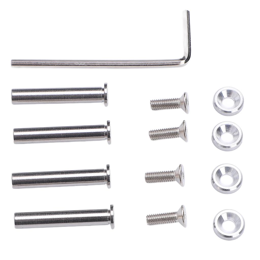 Винты для корпуса компьютера, вентилятора, CPU, крепления вентилятора охлаждения ПК, набор из нержавеющей стали с шайбами, анодирование цвета