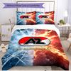 3pcs Duvet Cover Set (1*Duvet Cover + 2*Pillowcase, Without Core), AZ Alkmaar Print Soft All‑Season Bedding Set, Home Bedroom Decor Gift