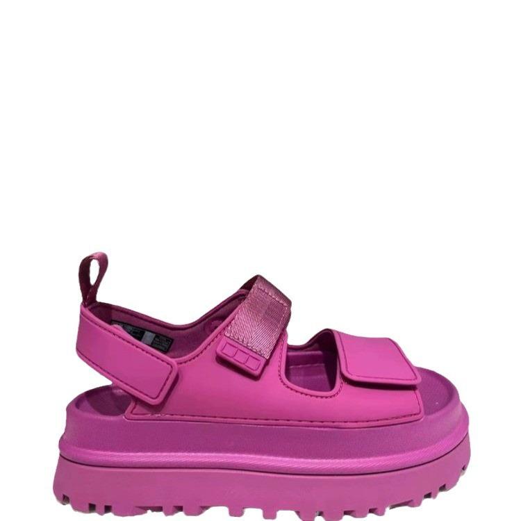 Летние женские сандалии 2024, женские повседневные тапочки в романском стиле с пряжкой и ремешком, женская повседневная обувь на толстой подошве