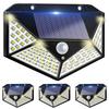 Solar Outdoor Ornament Sensor Lights of 3 Intelligent Automatic Solar Sensor Large Capacity Solar Zero Electricity for Parking and Power Outages