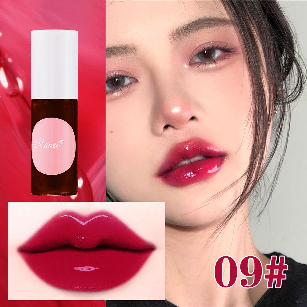 Fruit Juice Lip Tint Non-stick Cup Liquid Lipstick and Blush 2 In1 Waterproof Long Lasting Water Lip Stain Lips&cheek Makeup 1pc