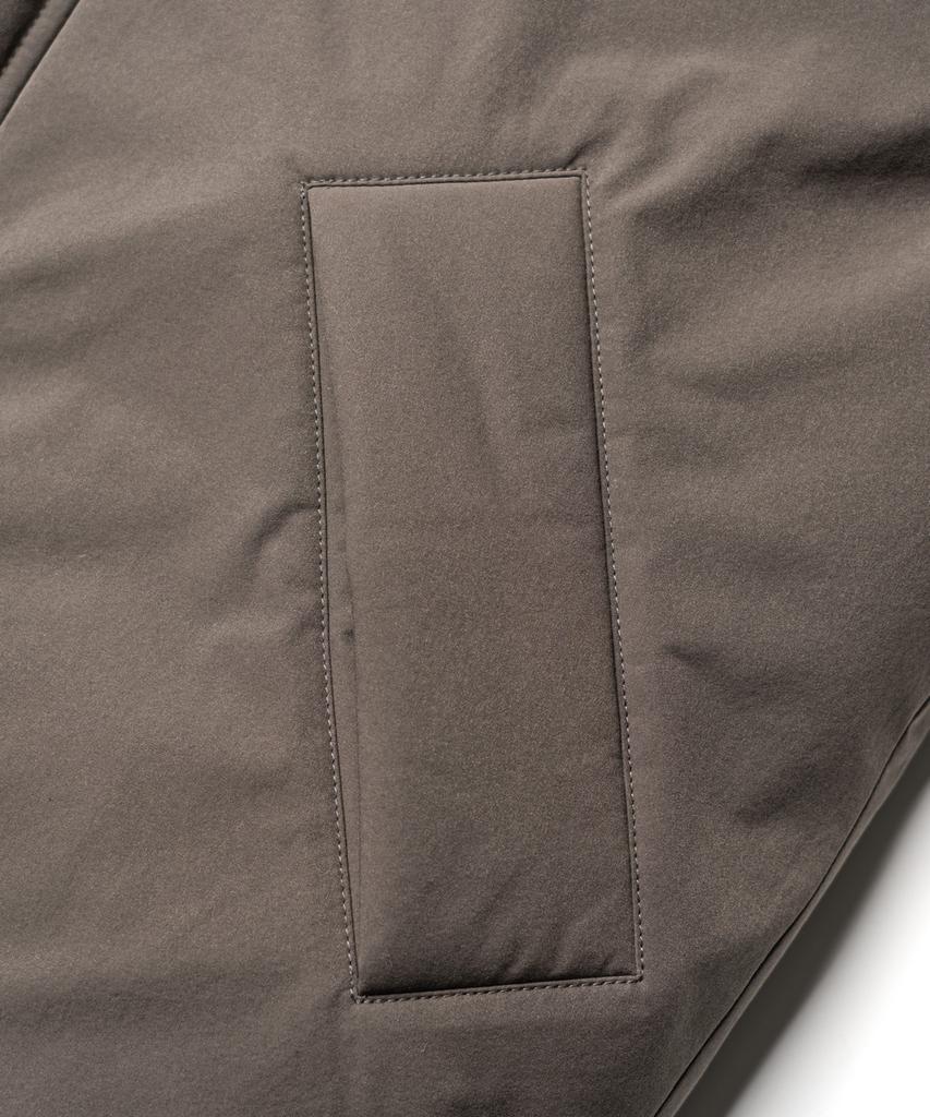 Edinburgh Club Hooded Goose Down Jumper [Gray]