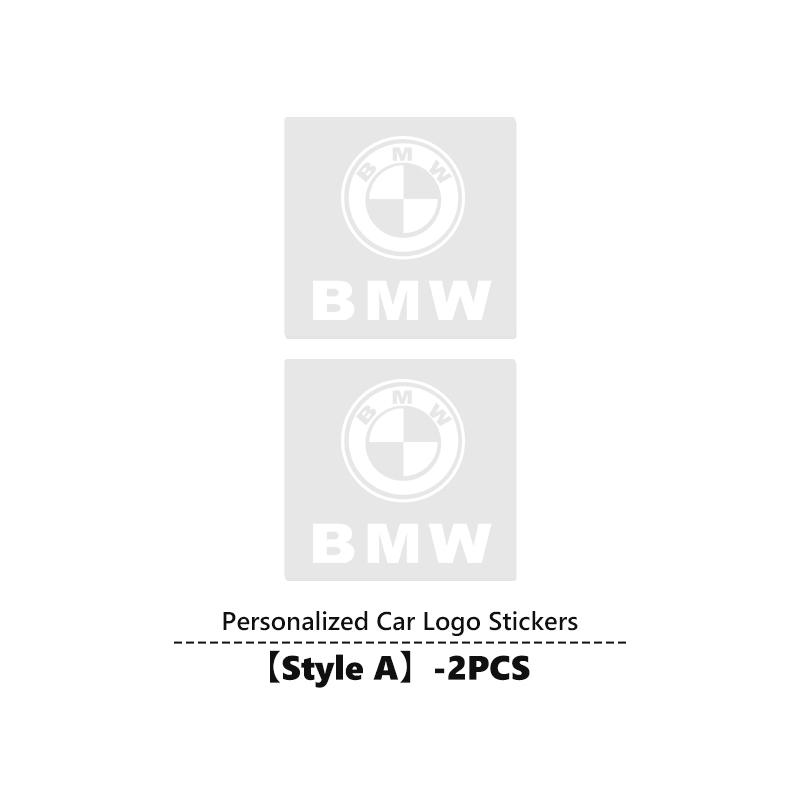 Car Logo Sticker Crystal Auto Stickers Fuel Tank Decor Accessories For BMW Performance X1 M3 M6 F01 F02 E34 E36 E60 F10 F20 X6 PI1