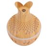 300ml Wood Grain Humidifier USB Powered Aroma Diffuser Humidifier with Ambient Night Light 2 Petal
