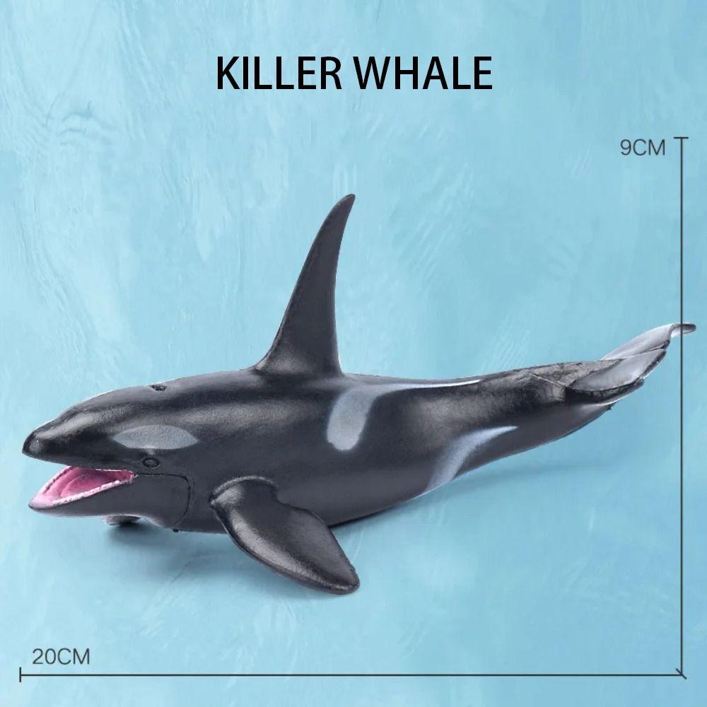 Shark Cachalot Whale Figurines Marine Animals Ocean Action Figures Gift Simulation Sea Life