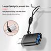 Адаптер Type-C OTG USB 3.0 конвертер для Android, Apple 15, Huawei, Xiaomi, универсальный USB-флеш-накопитель