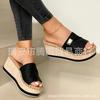 Slippers Women's 20 New Large Size Platform Wedge Shoes Fashion Wish Sandals Women