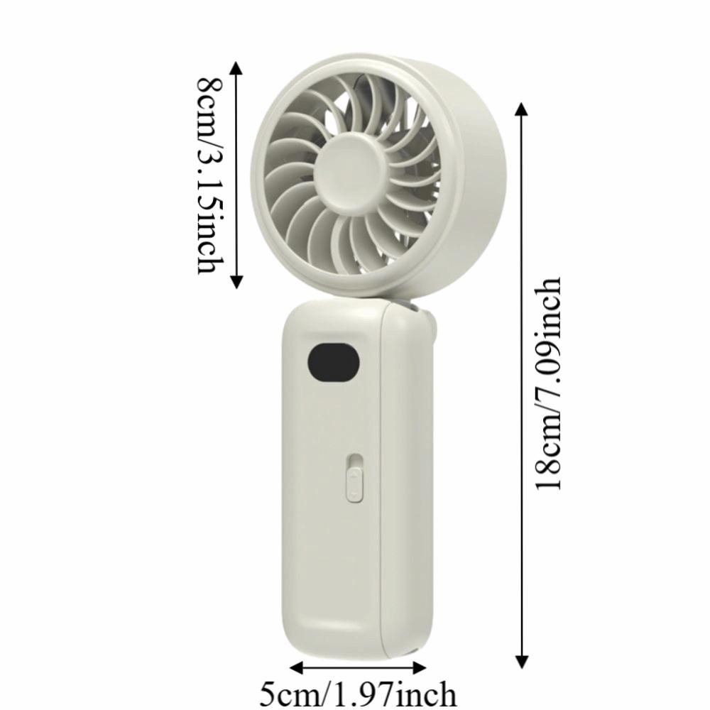 With Clip Portable Handheld Fan Silent Operation USB Rechargeable Fan  For Umbrella
