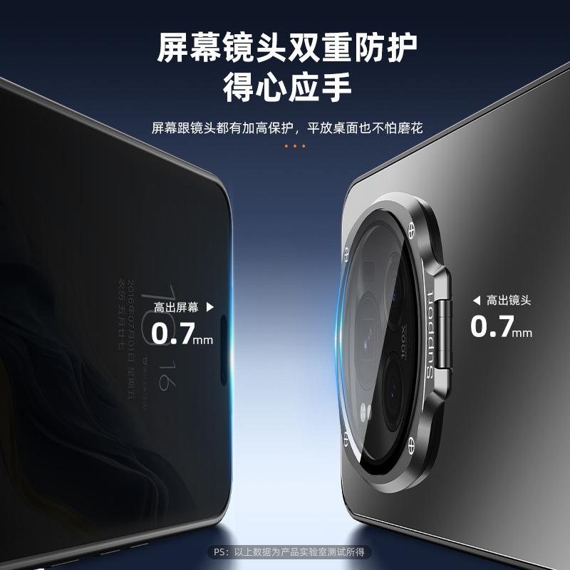 Применимо к чехлу для мобильного телефона Honor Magic1 pro, новый невидимый кронштейн, защита объектива, всесторонний, высококачественный, противоударный, мужской