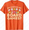Cool Board Games for Men Women Game Nerd Gamer Chess Lovers T-Shirt Summer Unisex Casual Cotton Streetwear Breathable Tee