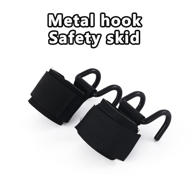 Fitness Squat Weightlifting Pull-Up Wrist Hook Horizontal Bar Sports Equipment To Reduce Strength Training Without Hand Assistan