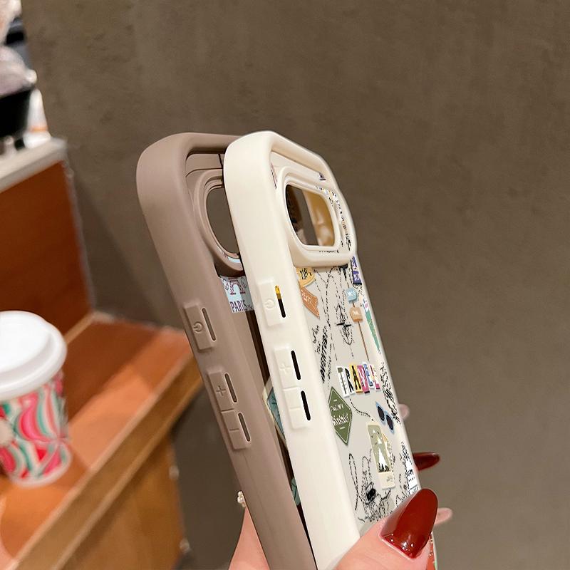 Чехол из ТПУ с рисунком карты путешествий для Google Pixel 10 8 7 Pro Pixel 9 Pro XL Противоударный Мягкий Силиконовый Чехол для Телефона для Google Pixel 8A