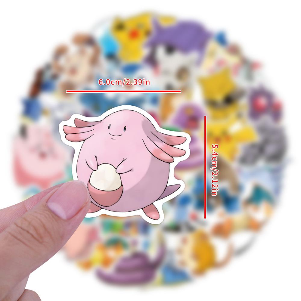 50 Милых Мультяшных Стикеров Покемон Pokémon Стикеры Покемон