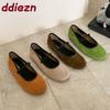 Fashion New Fashion Round Toe Women Ballet Flats Shoes Casual Soft Female Slip On Footwear Shallow Ladies Flats With Shoes
