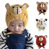 Korea Style Winter Plush Baby Bunny Hat Thick Warm Soft Baby Bonnet Cap For Girls Boys