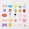 20Pcs 3D Cartoon Diy Handmade Children'S Hair Clip Water Cup Shoes Decor Stickers Cream Adhesive Resin Accessories