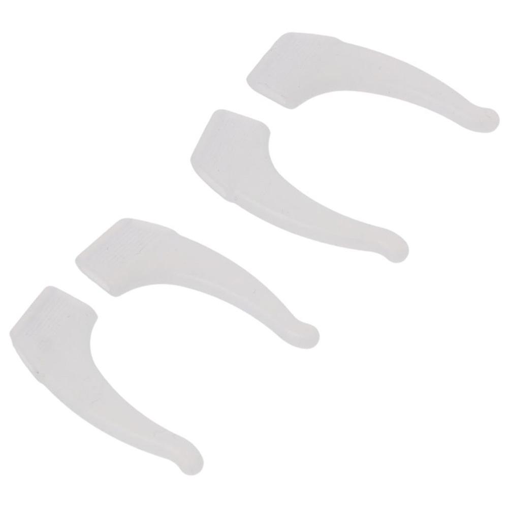 2 пары мягких заушников для очков, заушные дужки, аксессуары для очков, стопор для очков, для спорта и повседневной носки