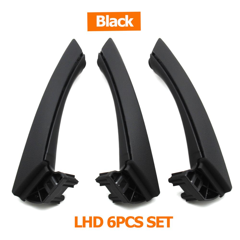 LHD RHD 6PCS Upgraded Interior Door Panel Pull Handle Cover Trim Kit For BMW 3 Series E90 E91 316i 318i 320i 325i 328i 2005-2012