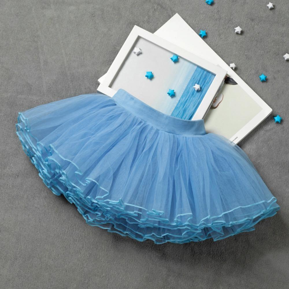 Fluffy Ballet Skirt 4-layer Girl's Skirt Cute Tutu Skirt Children