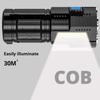 4 Led Mini Rechargeable COB Side Light Portable Hand Lantern High brightnessTorch Long Range Powerful Camping Lighting Flashligh