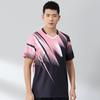 Badminton Table Tennis Sport Shirts Quick Dry Breathable Short Sleeve Team Uniforms Men Women Kids