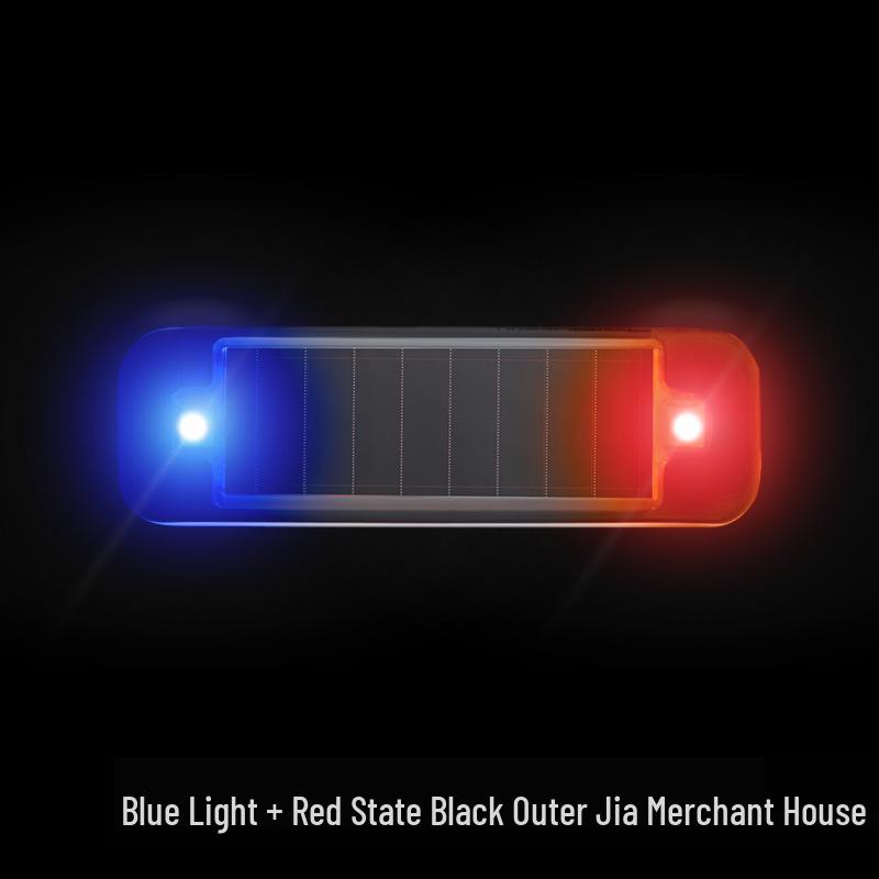 Wireless Solar LED Rear-End Collision Warning Light for Cars, Motorcycles, & Bicycles