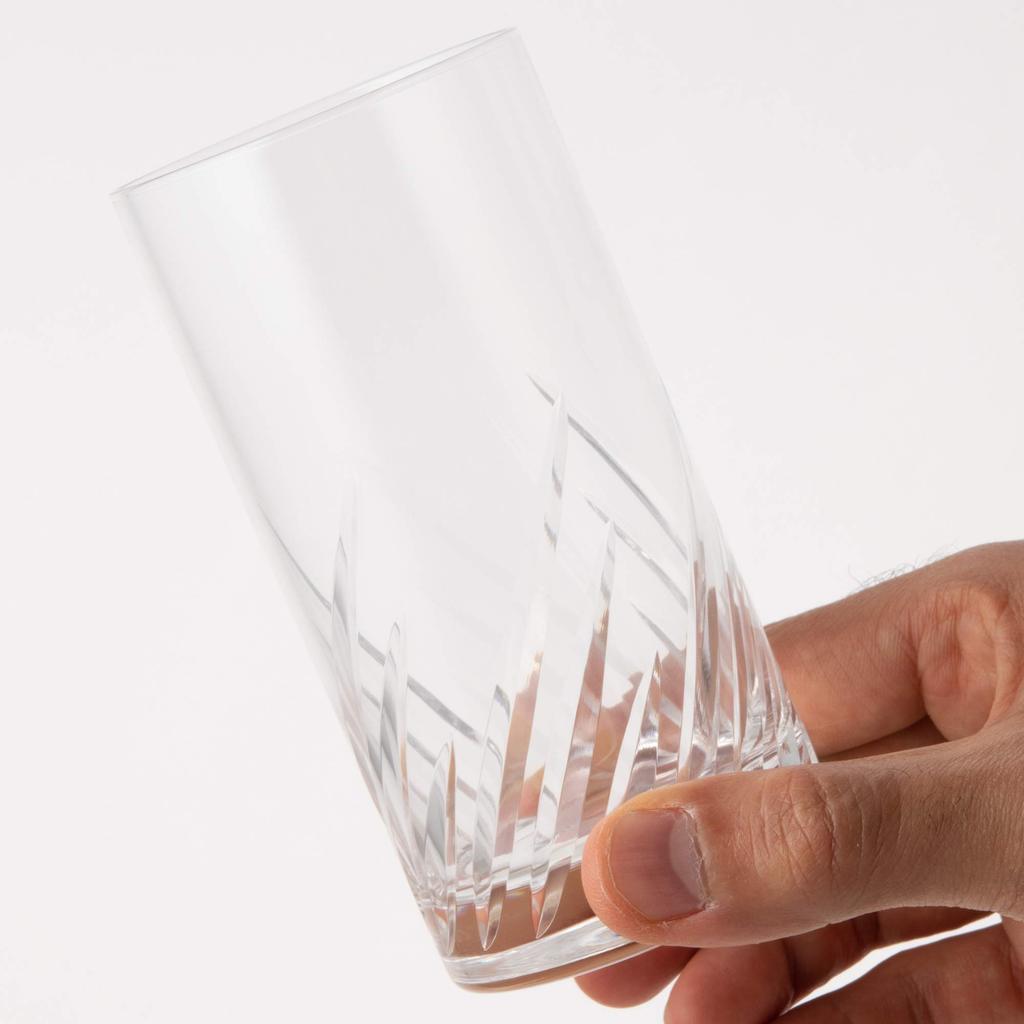 Toyo Sasaki Glass Tumbler Glass Trough Tumbler 310ml Set of 6 Made In Japan Dishwasher Safe Glass Cup Beer Glass Highball Glass Sour Glass Chuhai