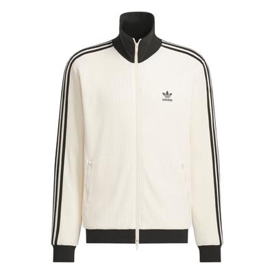 adidas Вафельный топ Beckenbauer Track Top Wonder White унисекс в уличном стиле JW0109