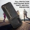 For Samsung Galaxy S25+/S24+ Phone Case Tri-Fold Wallet Kickstand PU Leather+TPU Back Cover