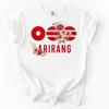 BTS Альбом Arirang Классический Логотип Унисекс Футболка Kpop Мальчиковая Группа 2026 Новый Оверсайз Хлопок Мода Мужская Женская Уличная Одежда Рубашка