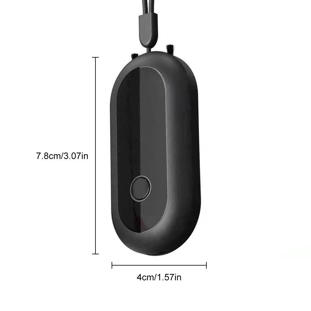 Освежитель воздуха, носимый электронный ионизатор, перезаряжаемый, шейный, 1200 Вт/см³, малошумный генератор отрицательных ионов, внутренний смог для автомобиля