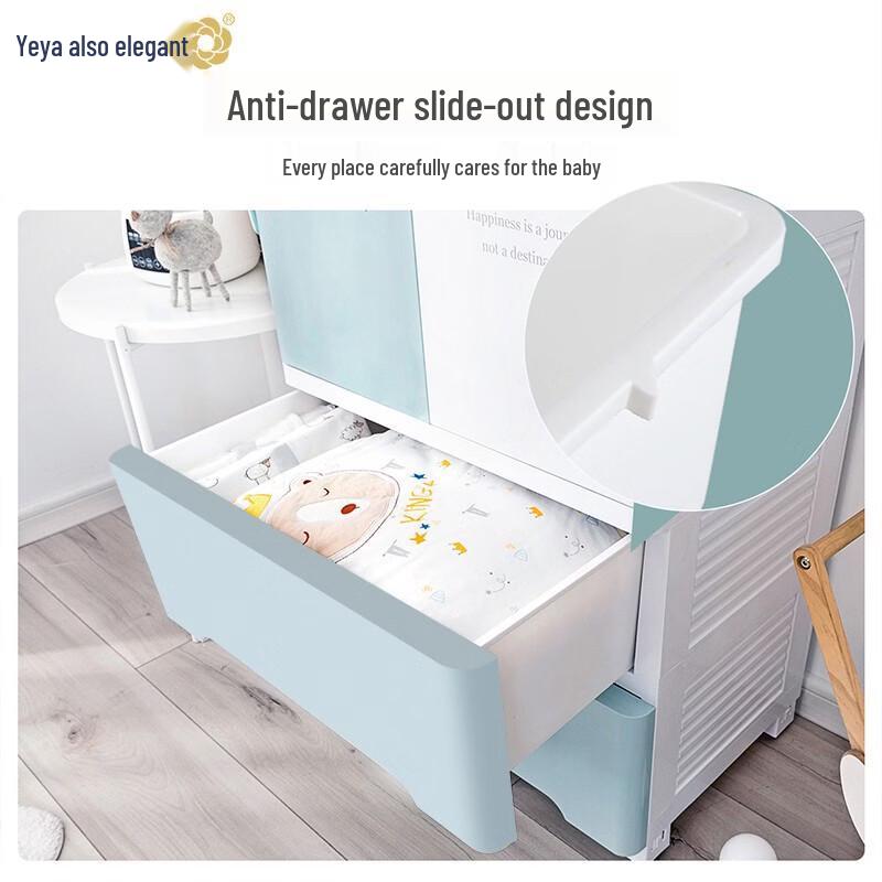 Yeya Kids Storage Cabinet with Drawers