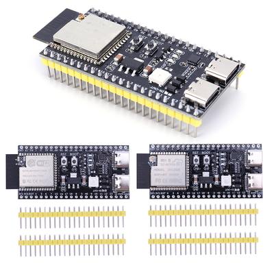 Плата разработки ESP32 S3 2.4G Wifi Bluetooth модуль для Arduino ESP IDF ESP32-S3-WR-1 N8R2 N16R8 44-контактный двойной Type-C 8M PSRAM