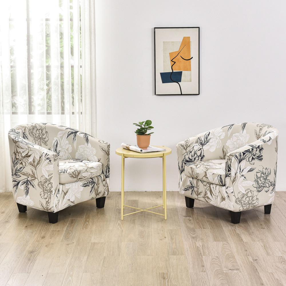 Чехол для дивана-кресла Club Chair All-Inclusive с подушкой, однотонный цвет