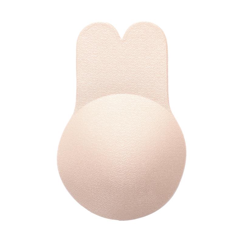 Новые силиконовые наклейки на соски с ушками кролика: Дышащие, Пуш-ап, Невидимые и Защищающие от обнажения накладки для подъема груди.