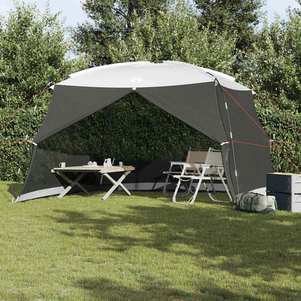 Mosquito Net Tent with Roof Gray 380 x 380 x 225 cm