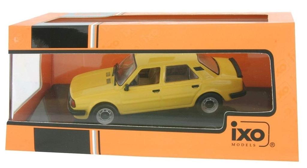 Skoda 120L 1983 Yellow ixo/Ixo