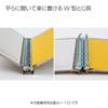 KOKUYO File Cloth with Metal 30 Holds 200 Sheets Binder, Paste, A4, Vertical, Border, Holes, Ha-123Z