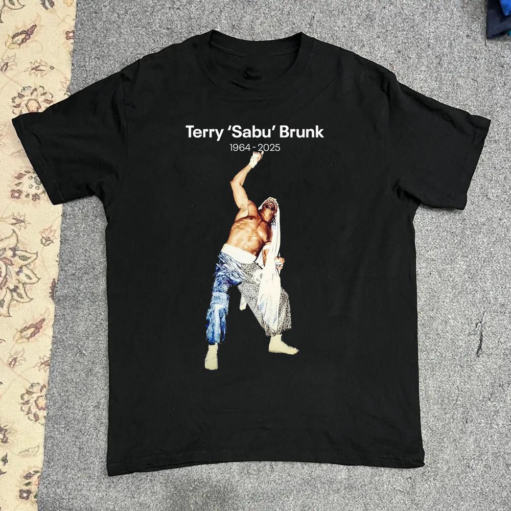 Legend Sabu Sabu 1964-2025 Sabu Short Sleeve Black All Size Shirt HH203 Unisex T-Shirt