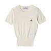 Vivienne WeStwood Bear Orb Logo Top Short Sleeve Women S Knit 1803002q Y001a A40