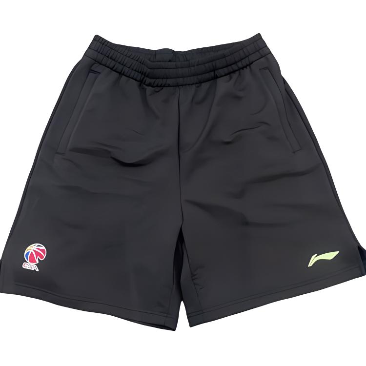 Li Ning Professional Basketball Collection Casual Shorts Men's Black AKSU739-1
