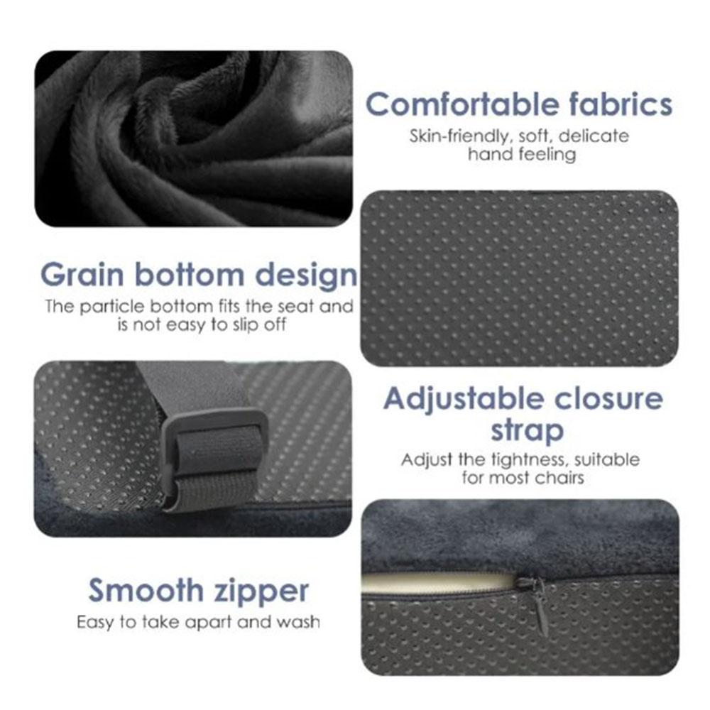 1/2 шт. Подушечки для подлокотников офисного кресла, пена с памятью, снятие давления, подушка для локтей, эргономичная накладка на подлокотник, универсальный изогнутый чехол для подлокотника