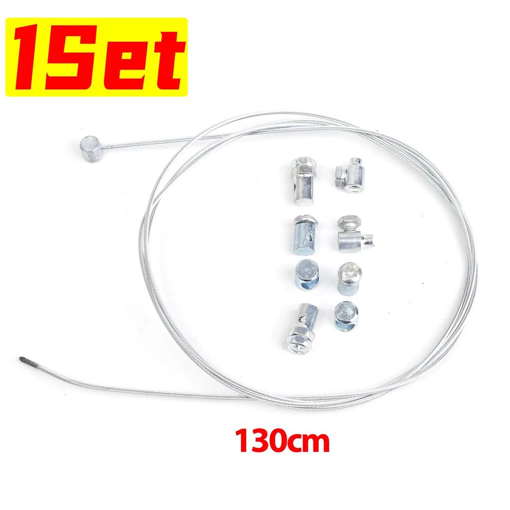 Universal Motorcycle Emergency Brake Clutch Throttle Cable Repair Kit All-in-One Stainless Steel Fix for AUTO Repair Accessories
