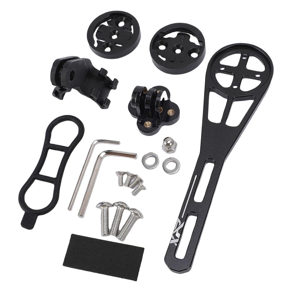 Handlebar Out Front Bike Cycling Computer Mount Extended Road Bike Computer Mount Adjustable Angle Aluminum Alloy