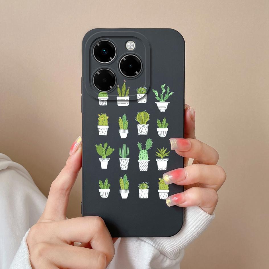 Совместимость с Infinix Note 40X Zero 40 Smart 9 Hot 50 50i 50Pro Plus 5G 4G Мягкий чехол Pretty Butterfly Fancy Sunflower Силиконовый противоударный для Infinix